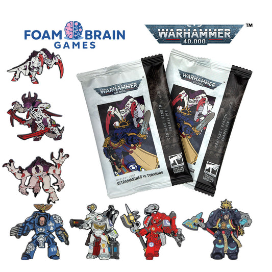 Warhammer 40,000 Mystery Loot: Ultramarines vs. Tyranids Enamel Pin USA