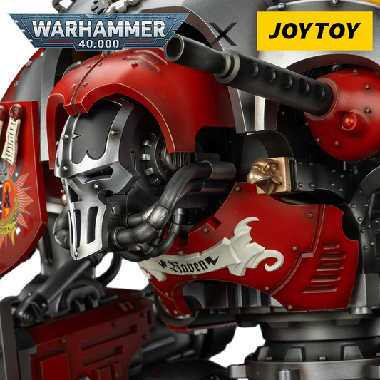 JoyToy Warhammer: 40,000 Action Figure - Imperial Knights, House Raven, Knight Errant Preorder