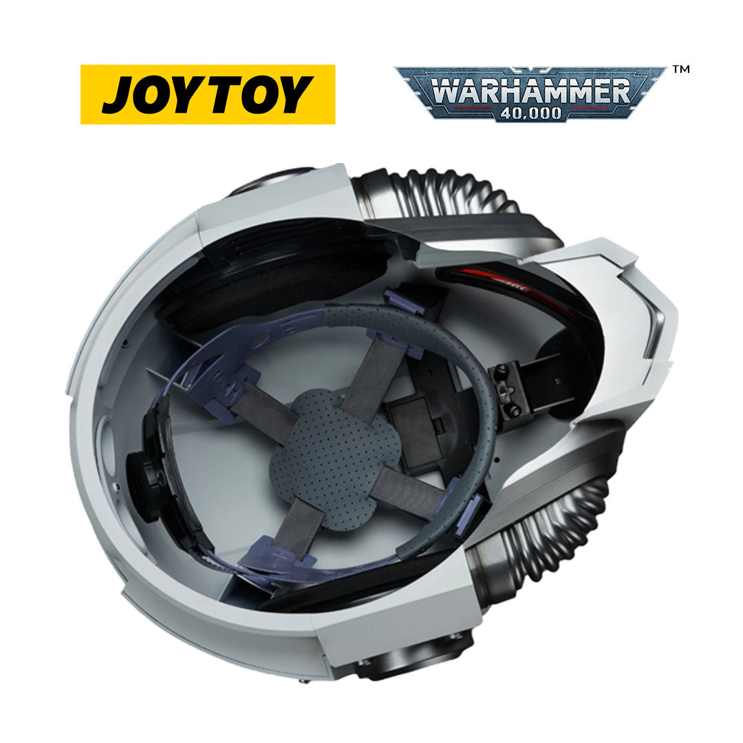 JOYTOY Warhammer 40,000: White Scars Mk X Helmet (1/1 Scale) Preorder