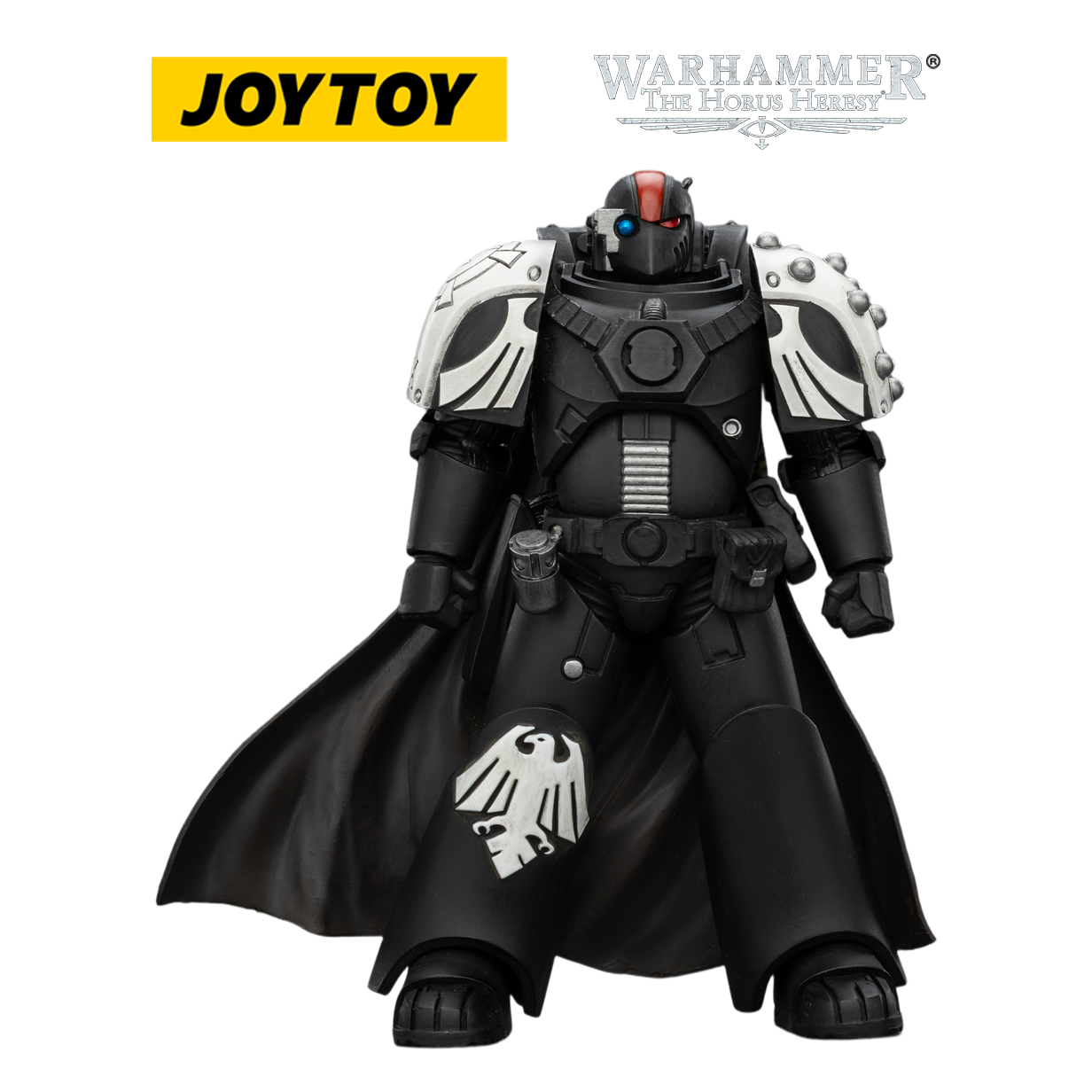JOYTOY Warhammer The Horus Heresy - Raven Guard Mor Deythan Shade with Nemesis Bolt Rifle (1/18 Scale)