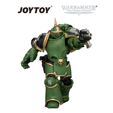 JOYTOY Warhammer The Horus Heresy - Salamanders, MKIII Tactical Legionary with Plasma Pistol and Bolt Pistol (1/18 Scale) Preorder