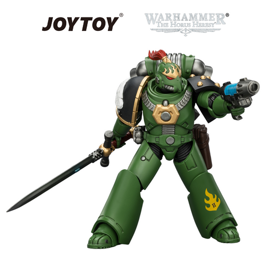 JOYTOY Warhammer The Horus Heresy - Salamanders, MKVI Tactical Legionary (1/18 Scale) Preorder