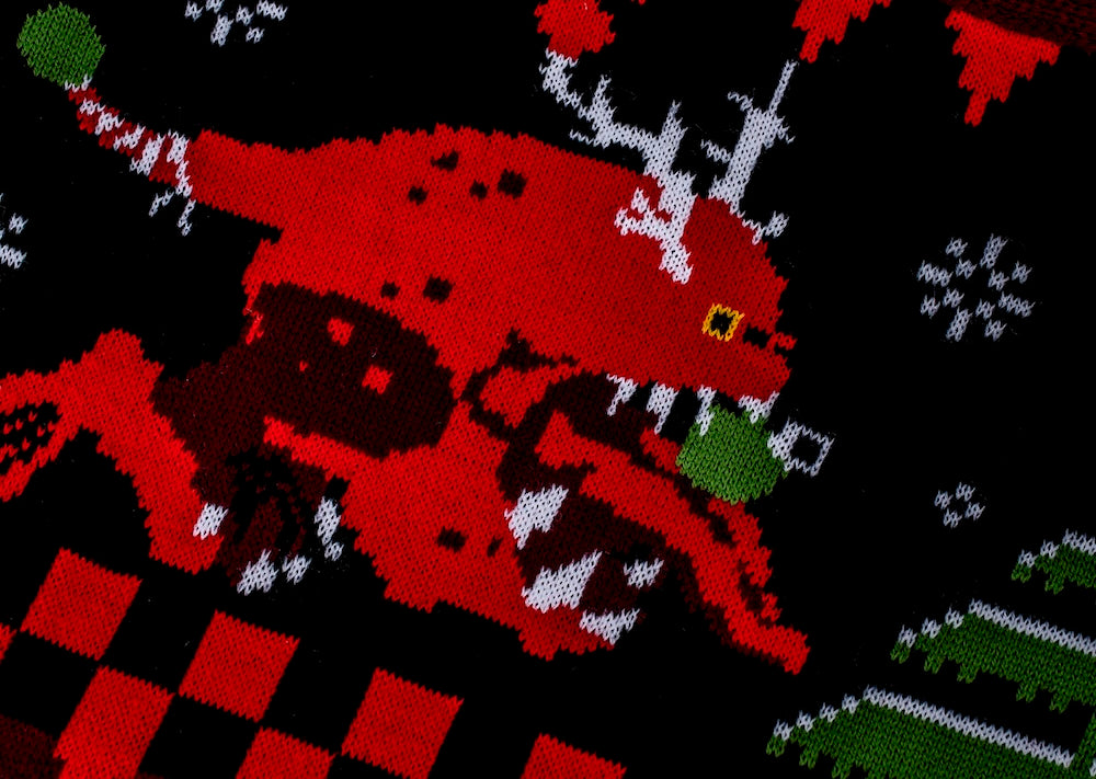 Warhammer 40,000: Red Gobbo Knitted Blanket