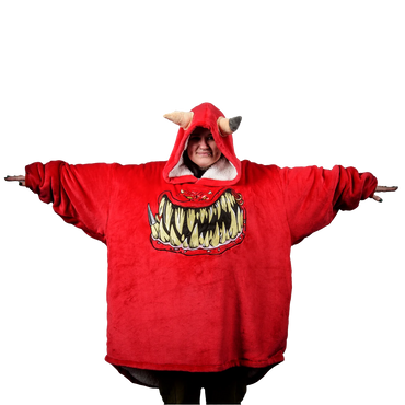 Warhammer 40,000: Red Squig Hooded Blanket