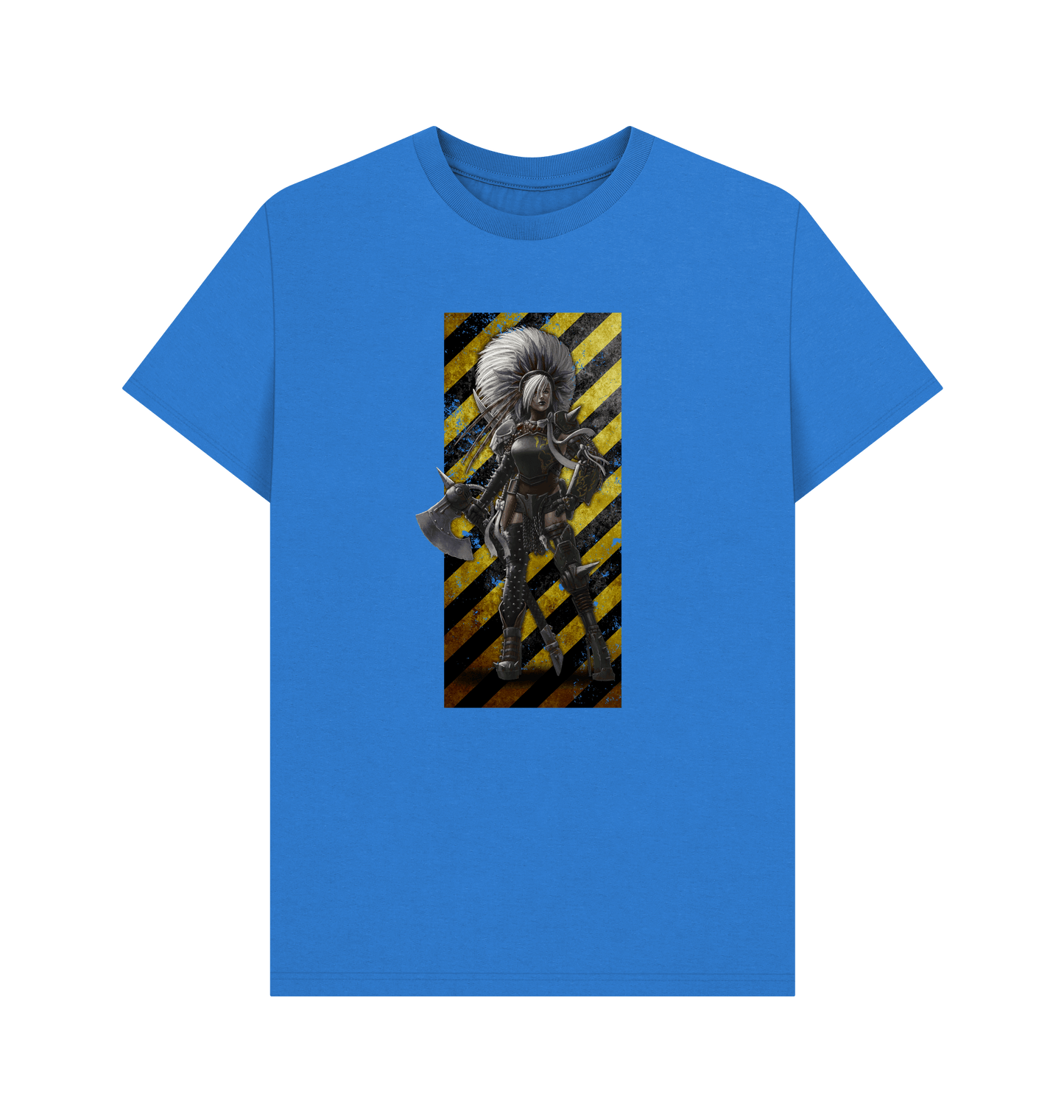 Bright Blue Necromunda Escher Hazard T Shirt