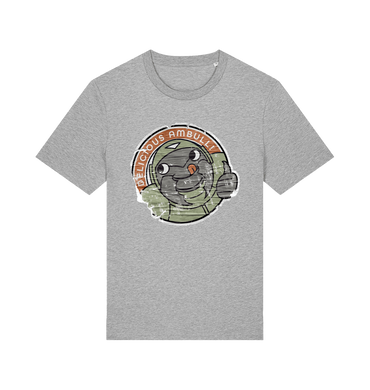 Heather Grey Printed T-shirt