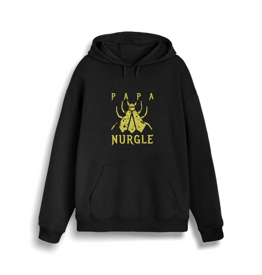 Black Printed Sweater Front