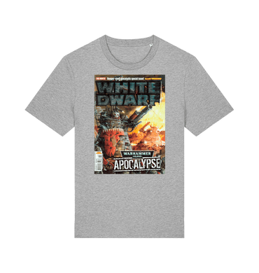 Heather Grey Printed T-shirt Front