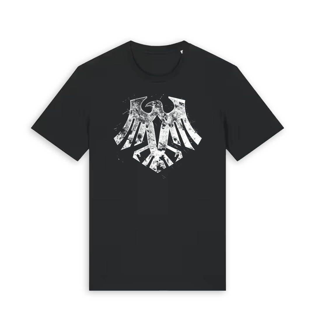 Black Printed T-shirt Front