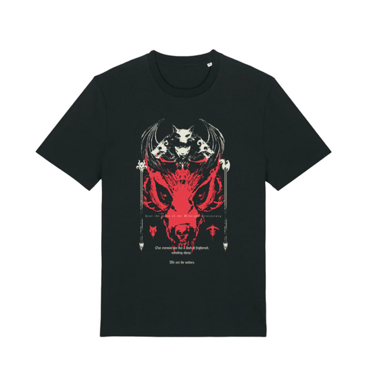 Black Printed T-shirt