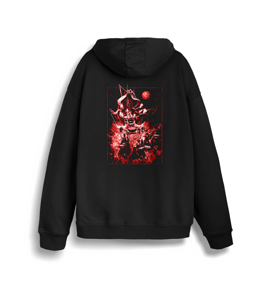 Black Printed Sweater