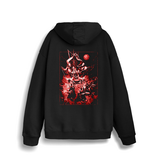 Black Printed Sweater