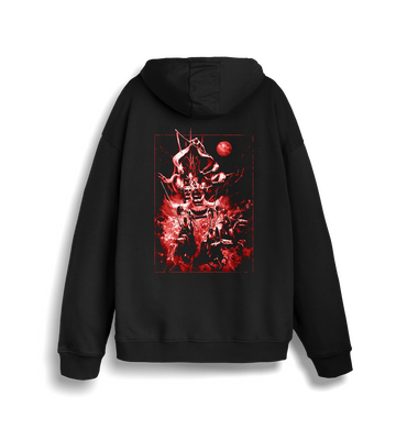 Black Printed Sweater