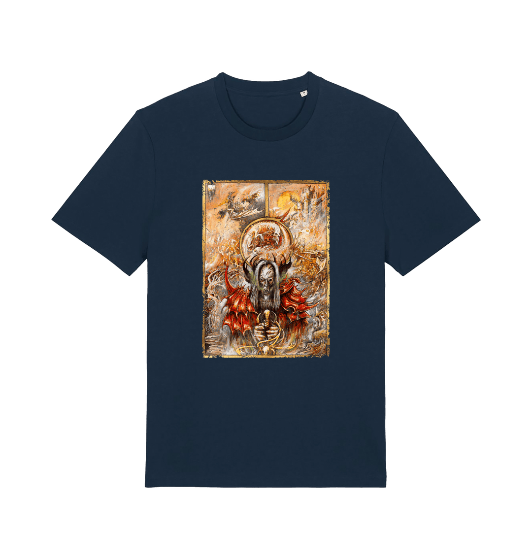 French Navy Printed T-shirt