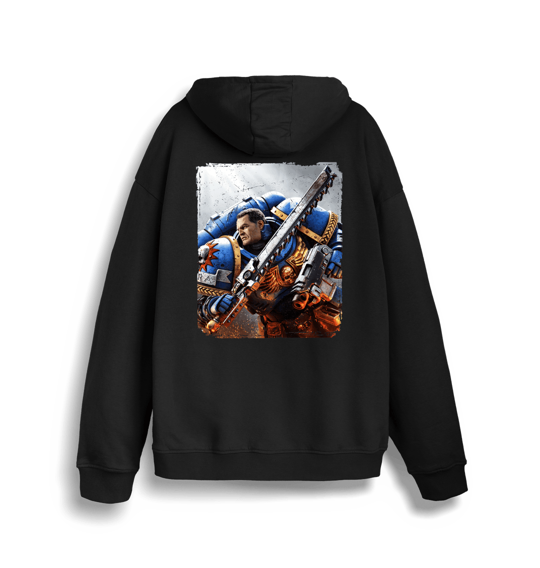 Black Printed Sweater