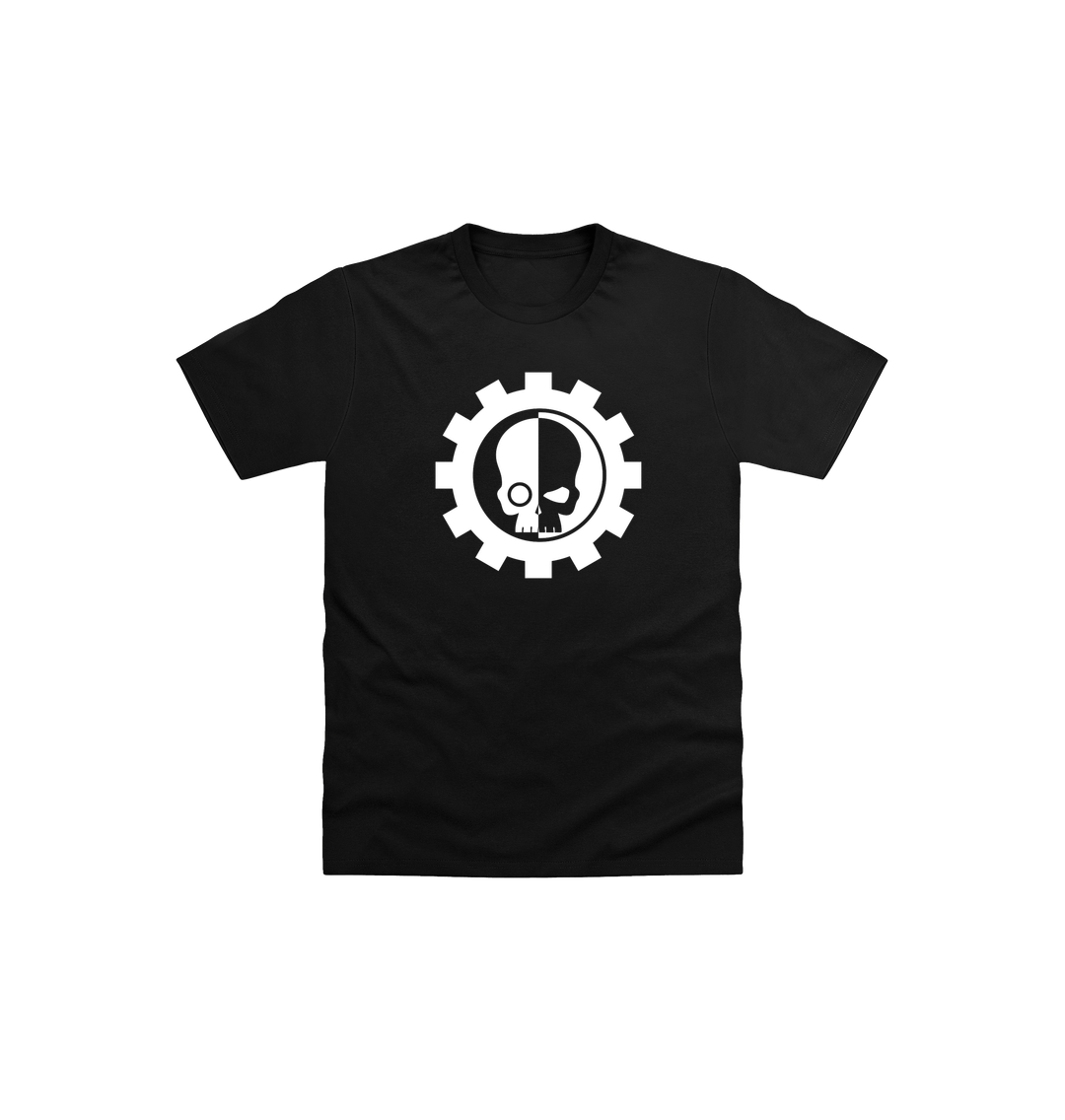 Black Printed Kids T-Shirt