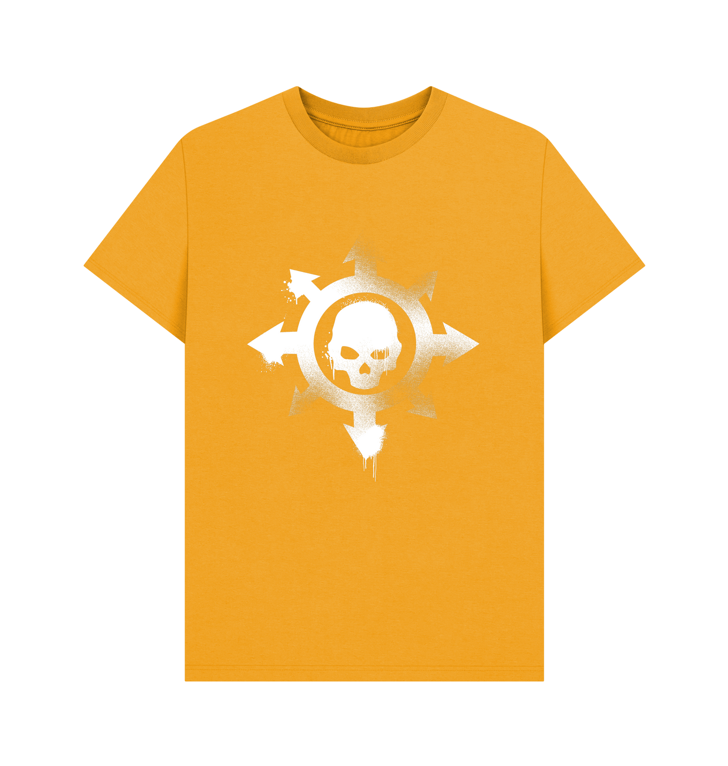 Mustard Slaves to Darkness Graffiti Insignia T Shirt
