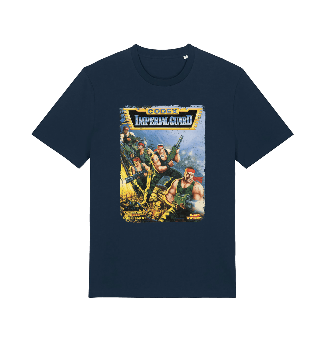 French Navy Printed T-shirt