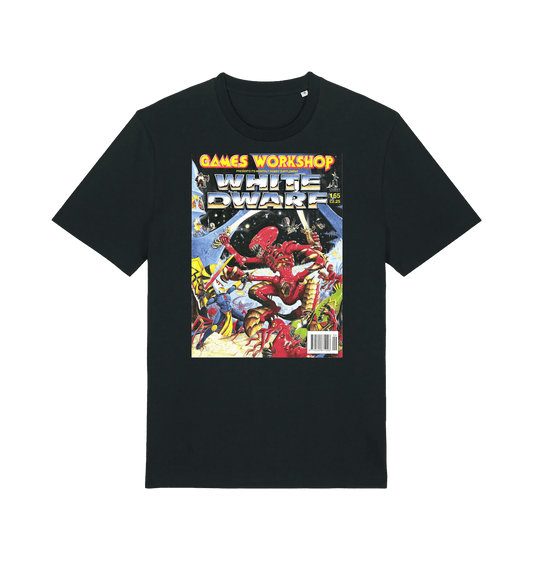 Black Printed T-shirt Front