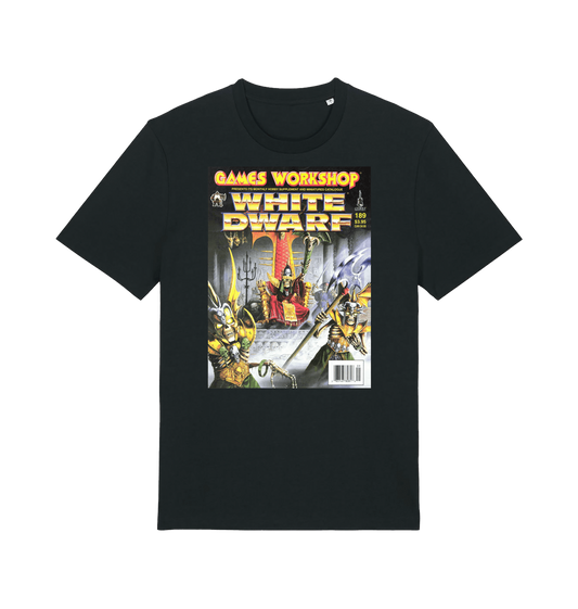 Black Printed T-shirt Front