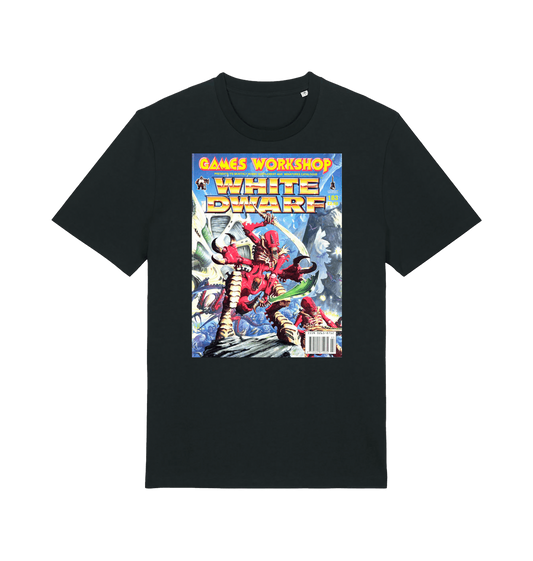 Black Printed T-shirt Front