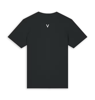 Black Printed T-shirt Back