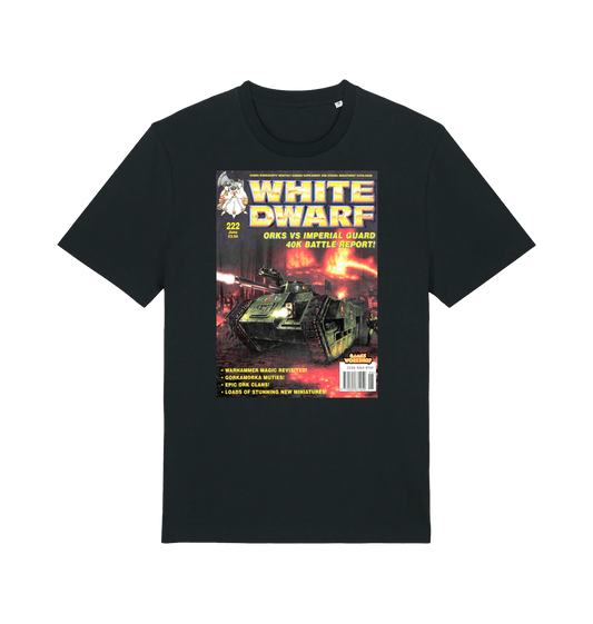 Black Printed T-shirt Front