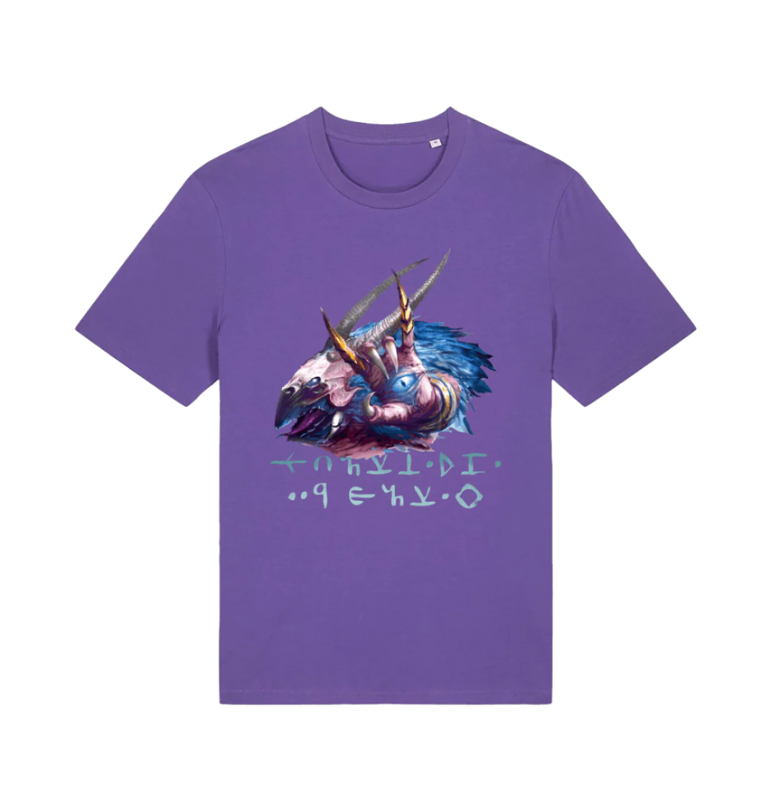 Purple Love Printed T-shirt