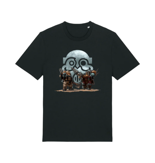 Black Printed T-shirt