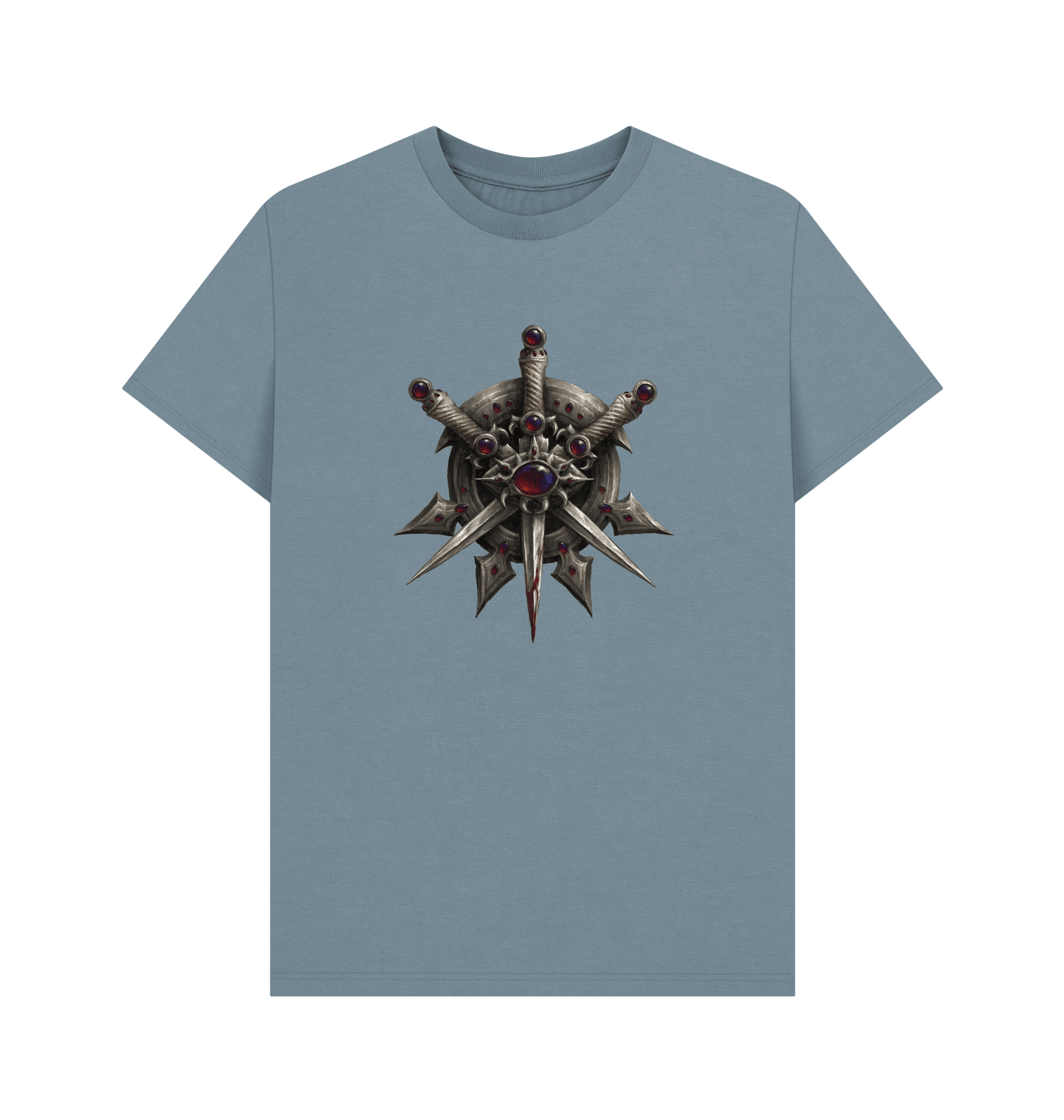 Stone Blue Necromunda Escher T Shirt