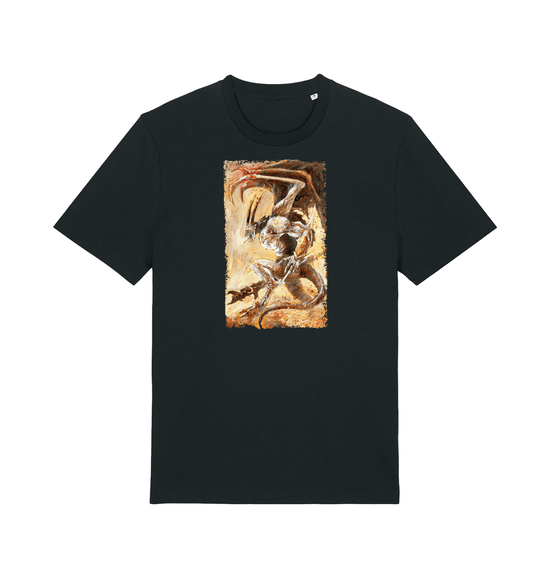 Black Printed T-shirt
