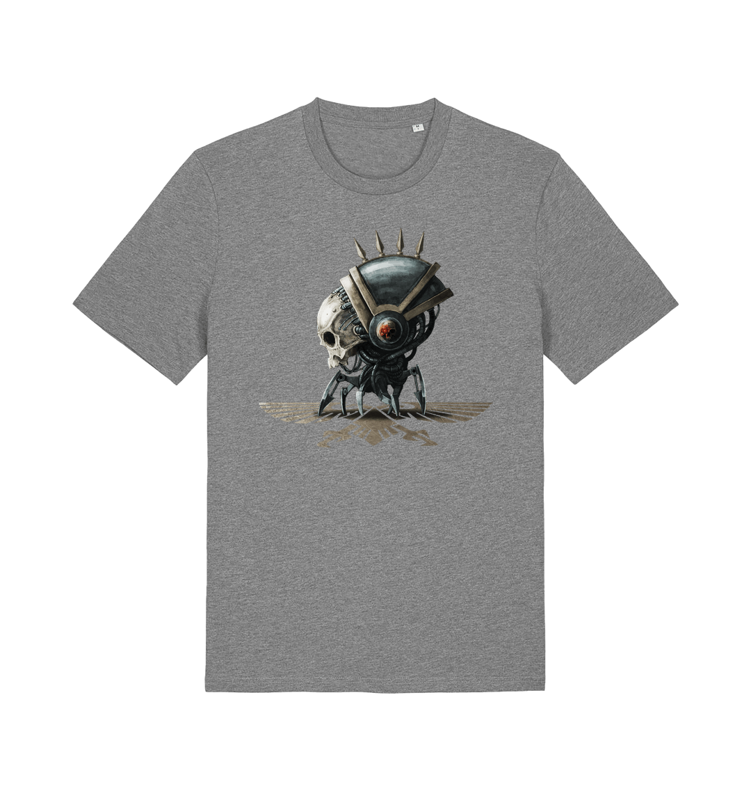 Mid Heather Grey Printed T-shirt Front
