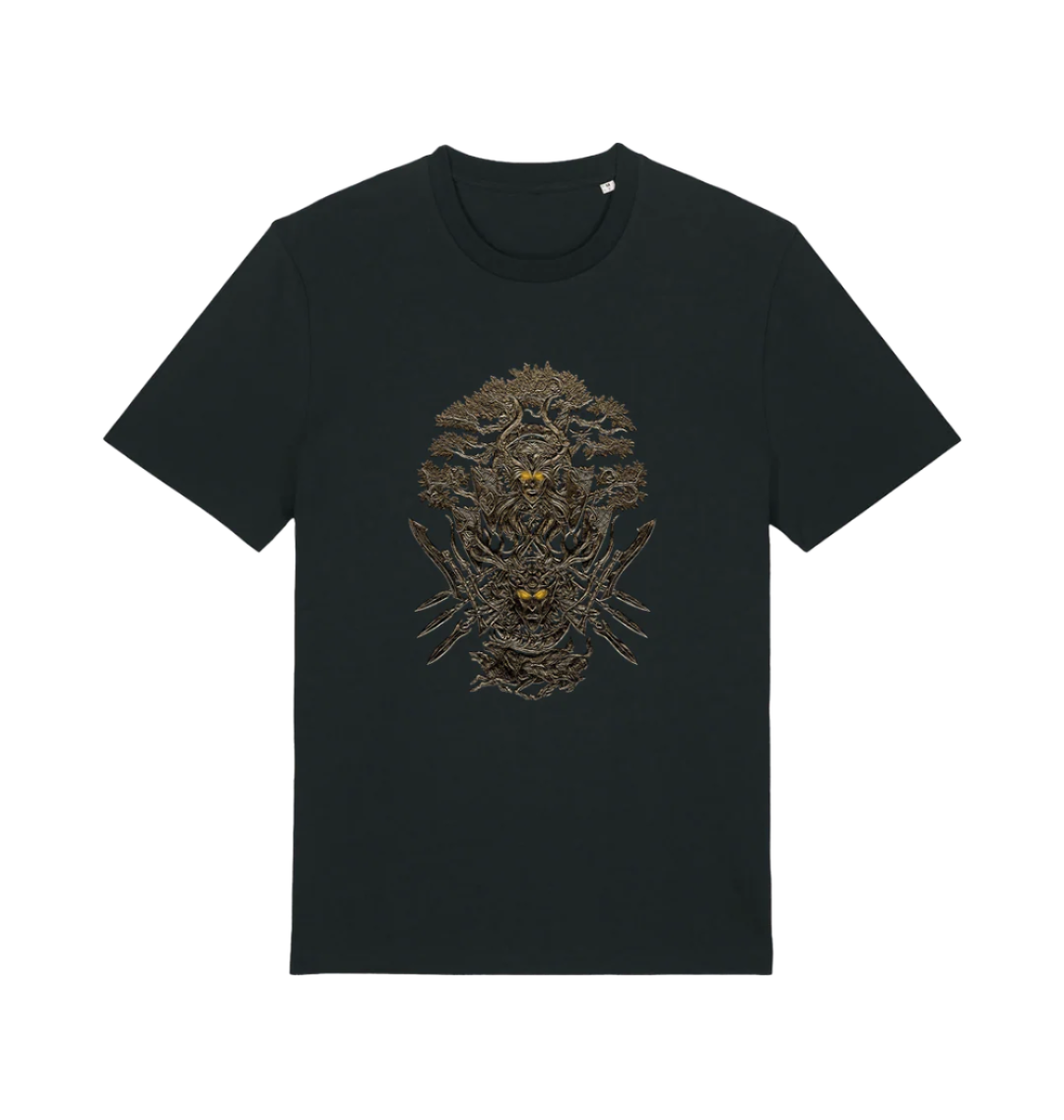 Black Printed T-shirt