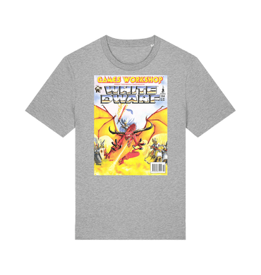 Heather Grey Printed T-shirt Front