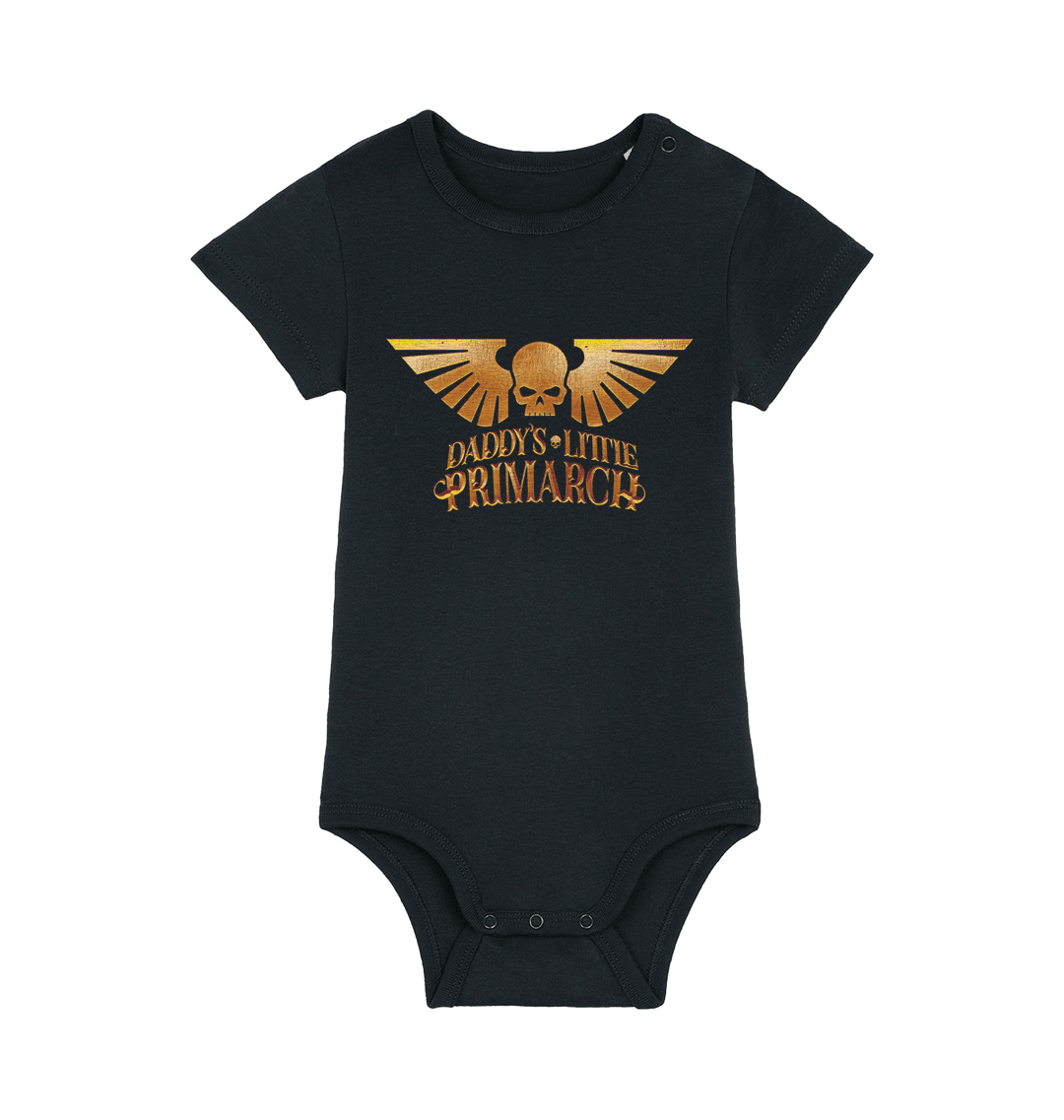 Black Printed baby grow