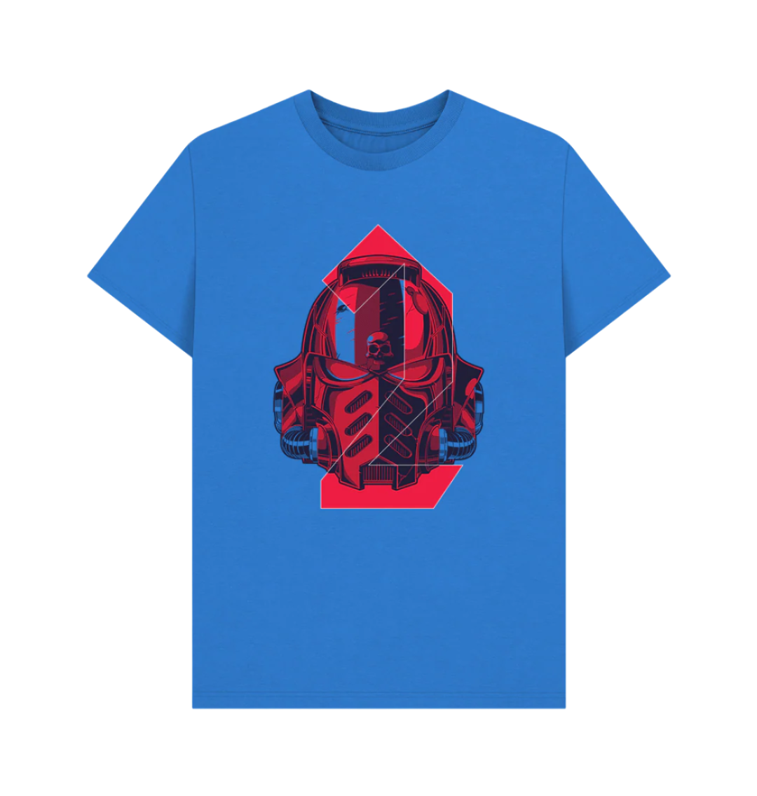 Bright Blue Printed T-shirt