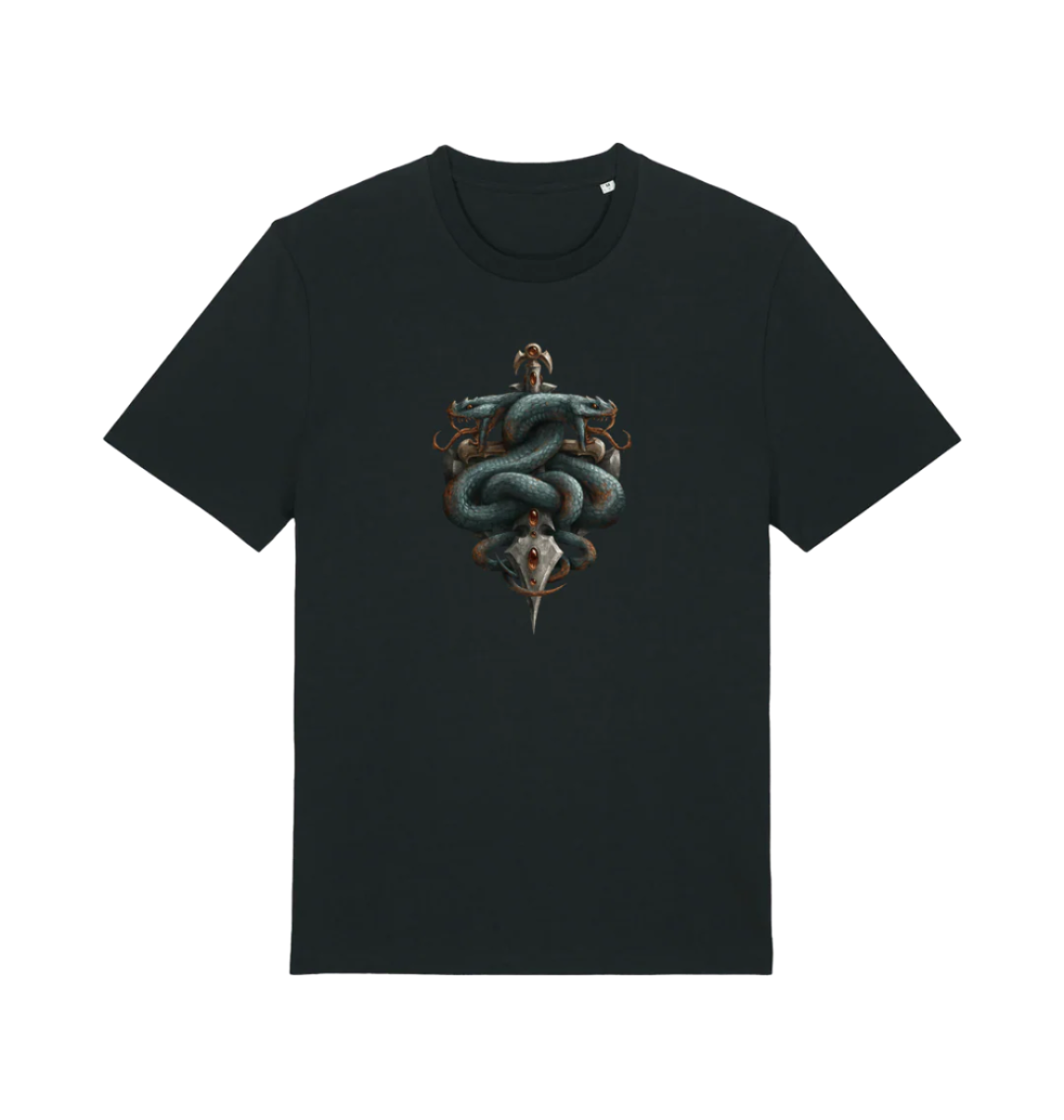 Black Printed T-shirt
