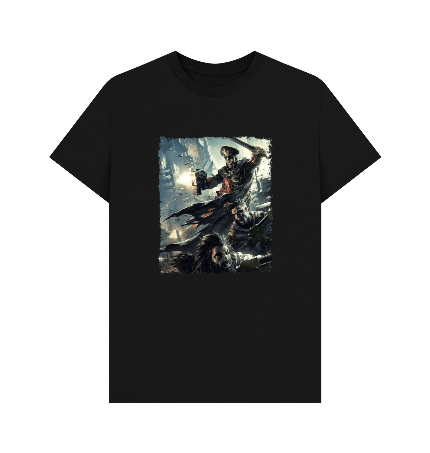 Black Premium Gaunt's Ghosts: Necropolis T Shirt