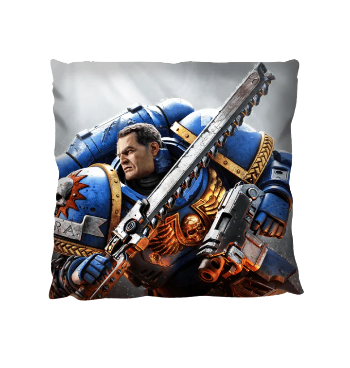Warhammer 40,000: Space Marine 2 Cover Art Cushion
