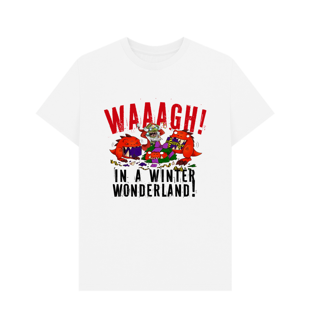 White Red Gobbo Winter Wonderland T Shirt