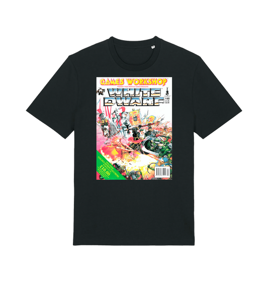 Black Printed T-shirt Front