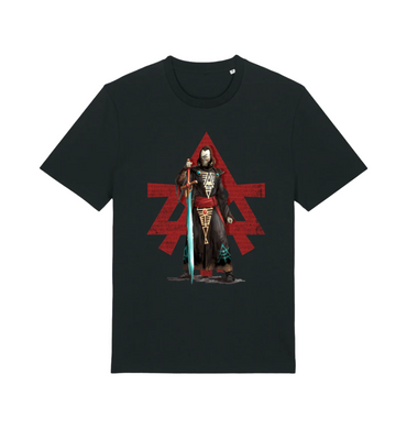 Black Printed T-shirt