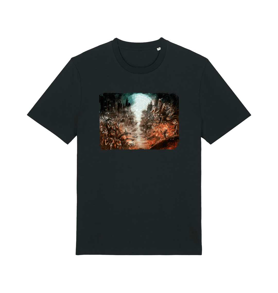 Black Printed T-shirt