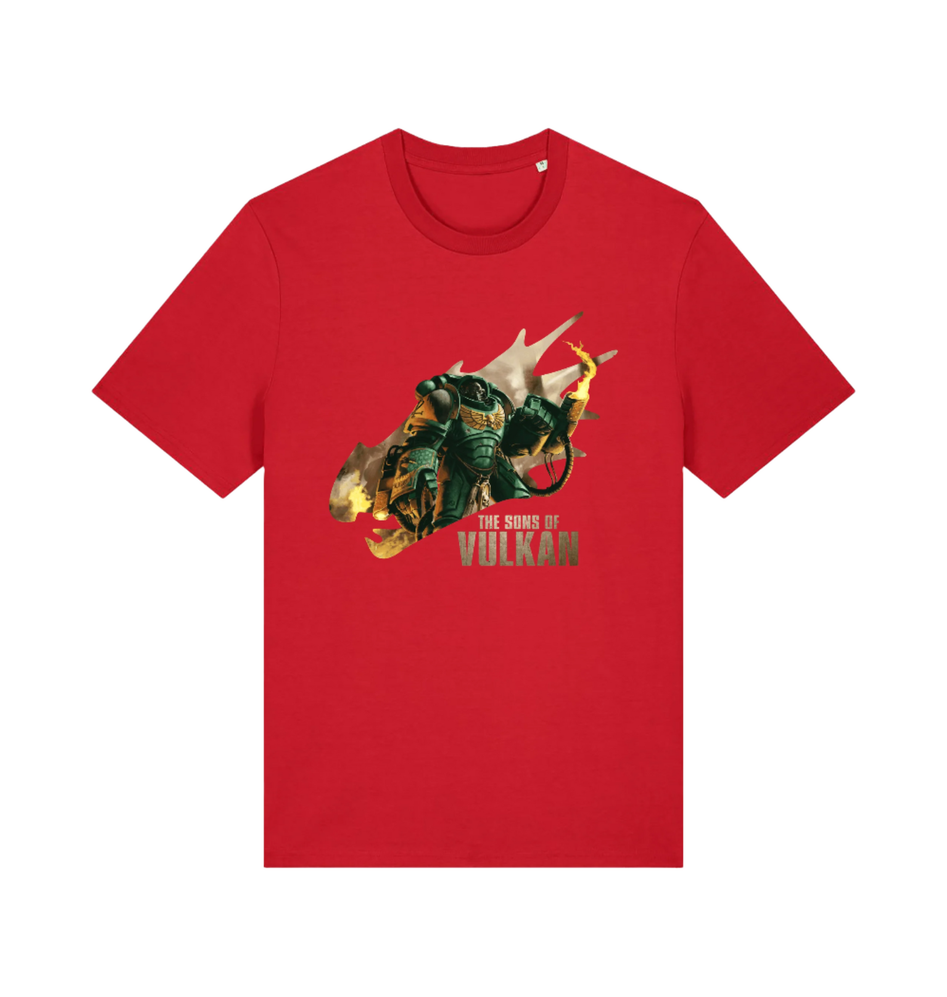 Red Premium Salamanders 'Sons of Vulkan' T Shirt