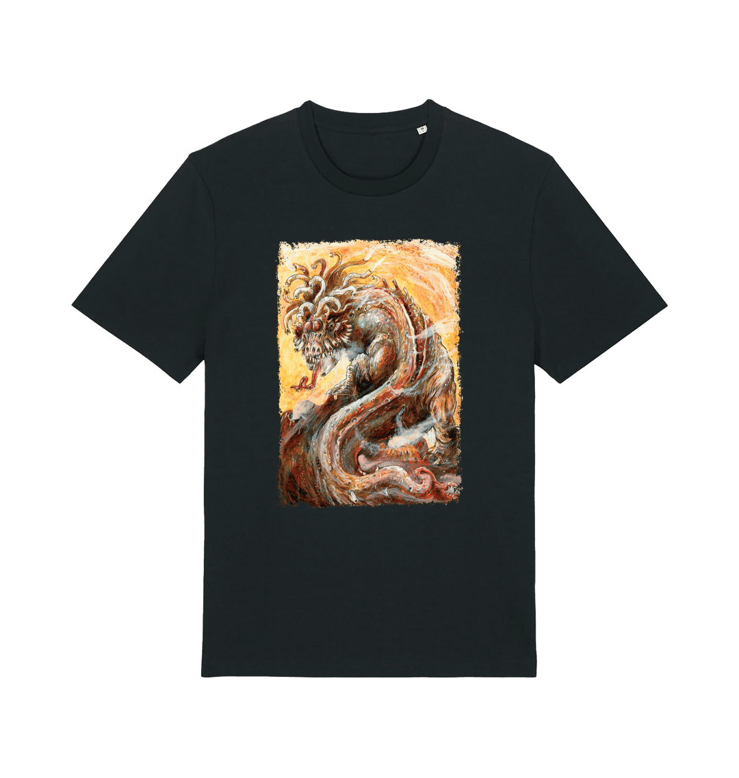 Black Printed T-shirt