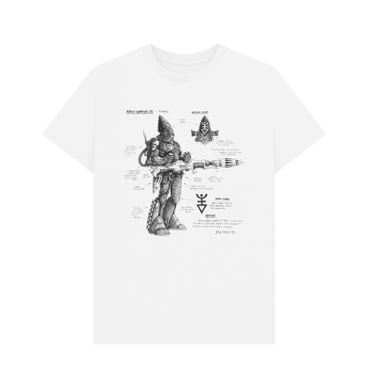 White Premium Craftworlds Dark Reaper T Shirt