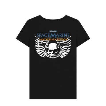 Warhammer 40,000: Space Marine Anniversary Edition Logo Fitted T Shirt