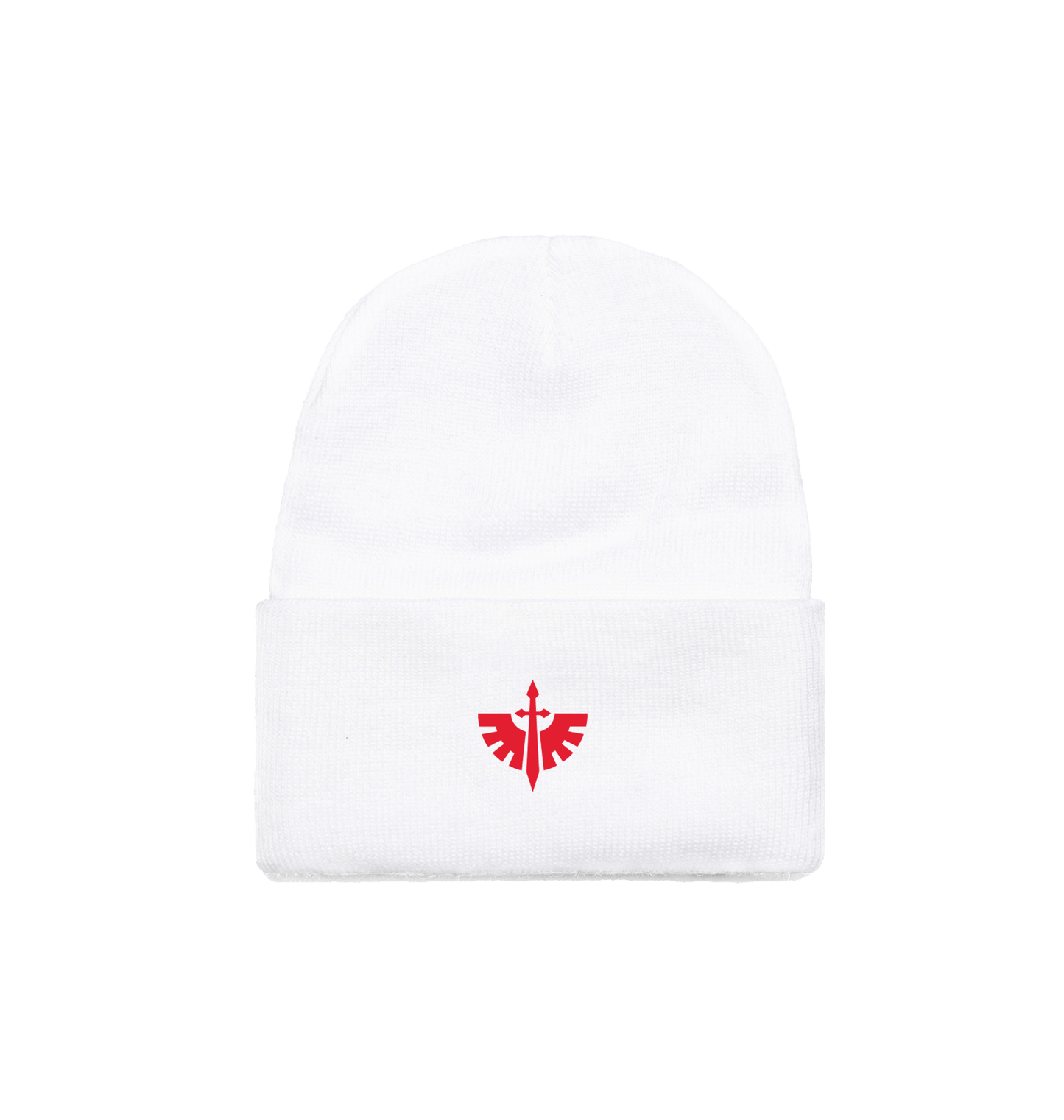 White Dark Angels Beanie