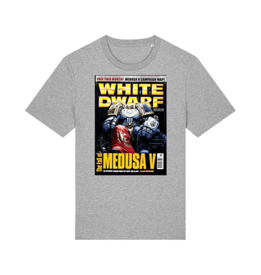 Heather Grey Printed T-shirt Front