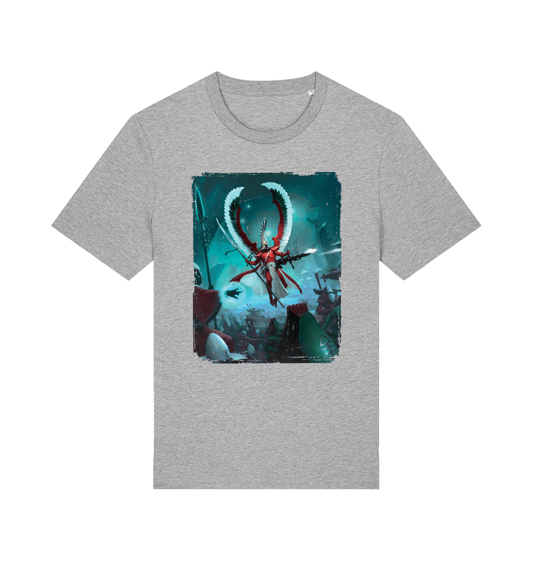 Heather Grey Printed T-shirt